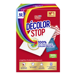 DECOLOR STOP Lingettes protection couleurs 52 lingettes