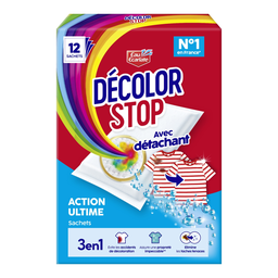 DECOLOR STOP 3en1 avec Détachant Action Ultime