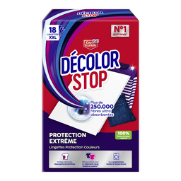 DECOLOR STOP Lingette Extrême EAU ECARLATE x18 Lingettes