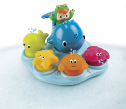 SMOBY Cotoons Isla de Baño + 6 Personajes