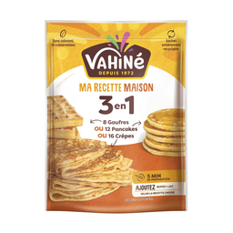 VAHINE Préparation Crêpes Pancakes Gaufres
