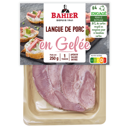 BAHIER Langue de porc en gelée