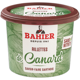 BAHIER Rillettes de canard 220g