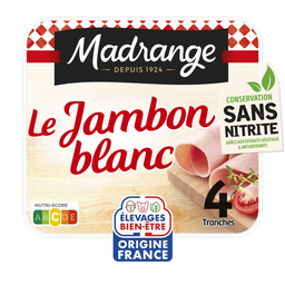 MADRANGE Mon jambon blanc csn vpf psa 4 tranches x 35