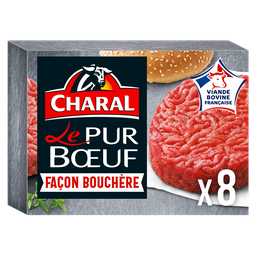 CHARAL Steak Haché Pur Bœuf Façon Bouchère