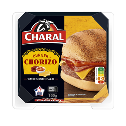 CHARAL Burger Chorizo 180 g
