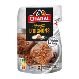 CHARAL Confit d'oignons 100 g