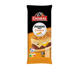 CHARAL Panini 3 Fromages 165 g