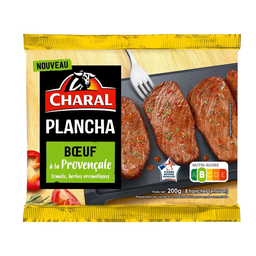 CHARAL Plancha boeuf la provençale 8 tranches 200 g