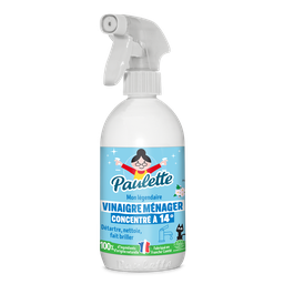 PAULETTE Vinaigre ménager concentré 14° Fleurs de Pomme ECOCERT 50 ml
