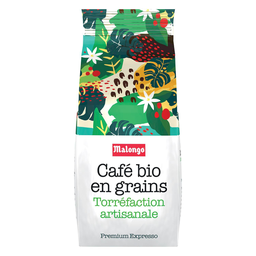 MALONGO Café en Grano Premium Expresso 100% Arábica Bio 1 kg