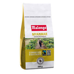 MALONGO Café en Grano Puro Arábica Myanmar 500 g