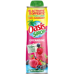 OASIS Sirop à la grenadine 75cl