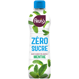FRUISS Xarope de menta sem açúcar 75 cl
