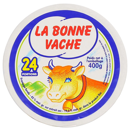 La Bonne Vache Queijo fundido 24 porções 400 g