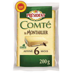 PRESIDENT Comté le Montarlier Affiné 6 Mois A.O.P