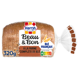 HARRYS Pain de Mie Complet Beau et Bon