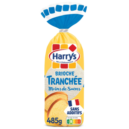 HARRYS Brioche tranchée allégée en sucre sans additifs