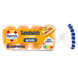HARRYS Pain sandwich nature sans additifs