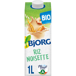 BJORG Boisson Végétale Riz Noisette Bio