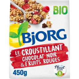 BJORG Céréales bio Croustillant Fruits rouges