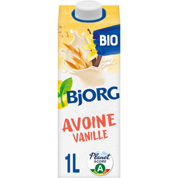 BJORG Boisson Végétale Avoine Vanille Bio