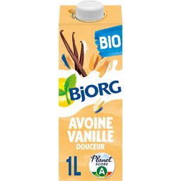 BJORG Boisson Végétale d'Avoine Vanille Bio