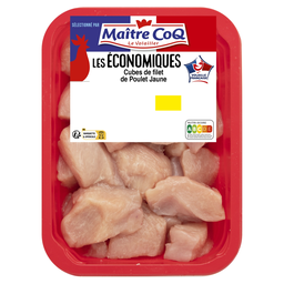 MAITRE COQ Cubos de filete de pollo amarillo 450 g
