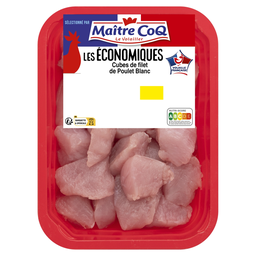 MAITRE COQ Cubos de pechuga de pollo blanco 450 g