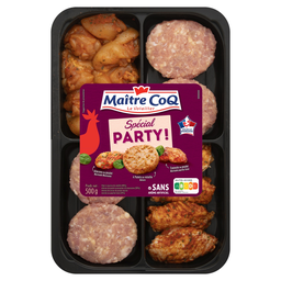 MAITRE COQ Bandeja Party 500 g