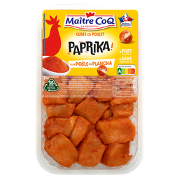 MAITRE COQ Cubos de pechuga de pollo al pimentón 280 g