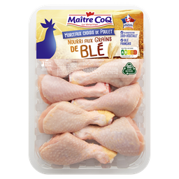 MAITRE COQ Muslo de pollo alimentado con trigo 750 g