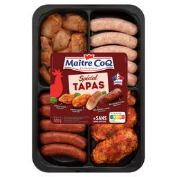 MAITRE COQ Bandeja de barbacoa de pollo tapas 500 g