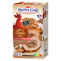 MAITRE COQ Asado de pavo forestal cocinado 700 g