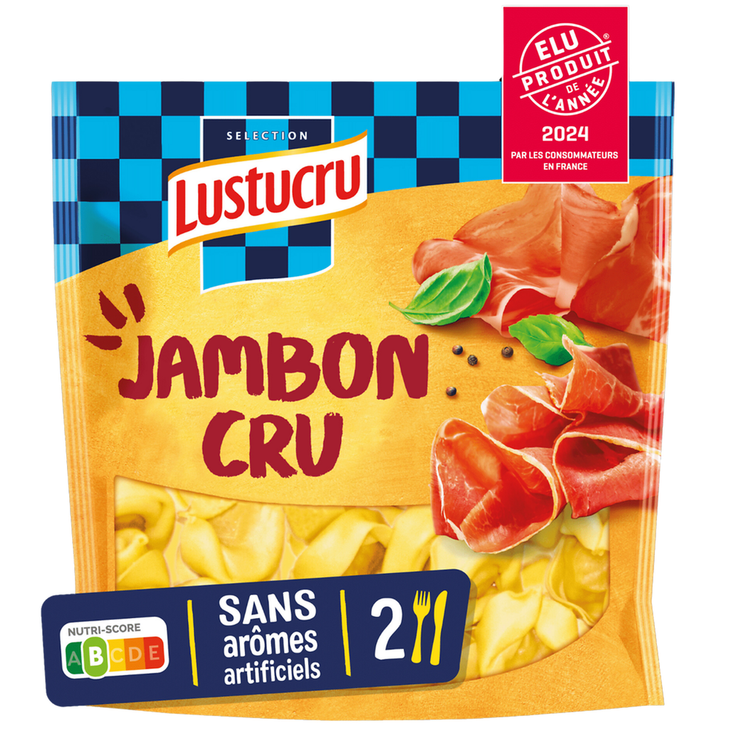 Lustucru Tortellini Jambon Cru 2 Parts 250G | DRH Market