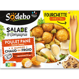 SODEBO Salade Poulet pané sauce caesar