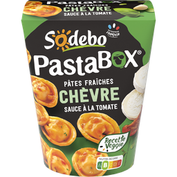 SODEBO Box Tortellini chèvre sauce tomate