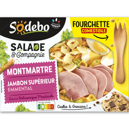 SODEBO Salade Montmartre Oeuf Jambon Emmental