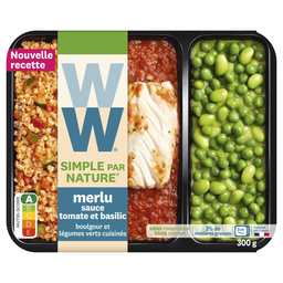 WEIGHT WATCHERS Plat cuisiné Merlu Boulgour 300 g