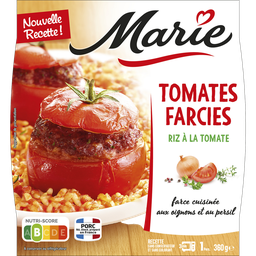 MARIE Plat cuisiné tomates farcies/riz