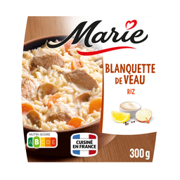 MARIE Plat cuisiné Blanquette de veau