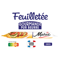 MARIE Pâte feuilletée pur beurre gourmande la pâte de 280 g