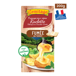 ERMITAGE Fromage à raclette fumé 200g