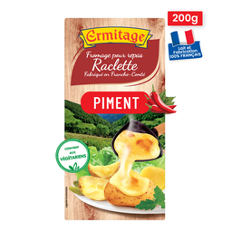 ERMITAGE Fromage En Tranche à Raclette Au Piment