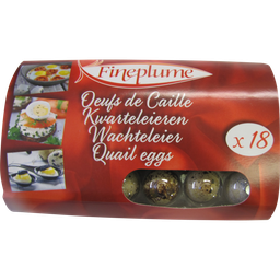 FINEPLUME Huevos de Codorniz Francia 18 piezas 180 g
