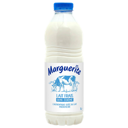 CANDIA Lait frais demi-écrémé MARGUERITE 1 L