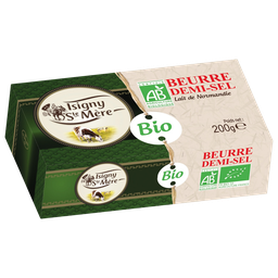 ISIGNY SAINTE MÈRE Beurre Demi-sel Bio ISIGNY SAINTE MERE