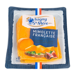 ISIGNY STE MERE Mimolette française 8 tranches 150g