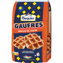 PASQUIER Gaufres aux perles de sucres