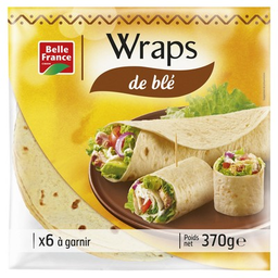 BELLE FRANCE Wraps de ble nature 370BF